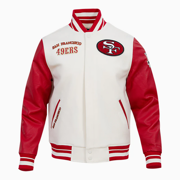 NFL San Francisco 49ers bomber varsity jacket for men and women in USA