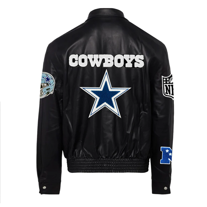 DALLAS COWBOYS LEATHER JACKET IN USA