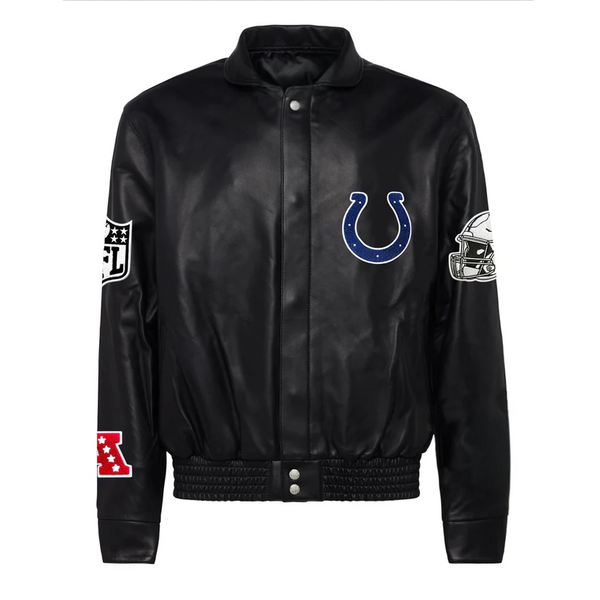 INDIANAPOLIS COLTS FULL LEATHER JACKET IN USA