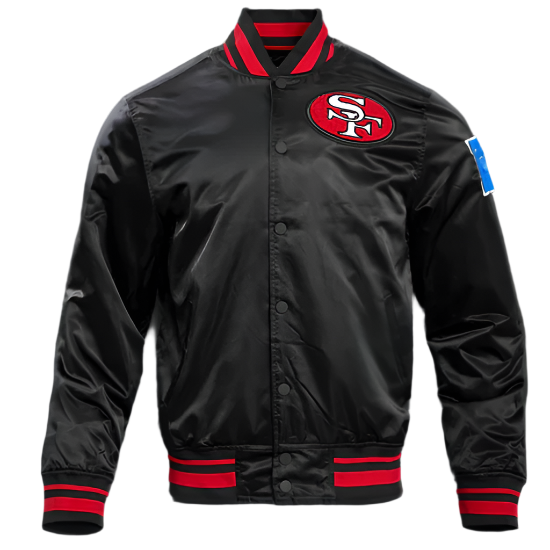NFL San Francisco 49ers satin jacket for men and women in USA
