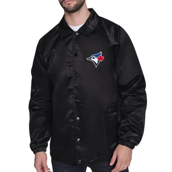 Toronto Blue Jays Retro Logo Coaches Jacket in USA