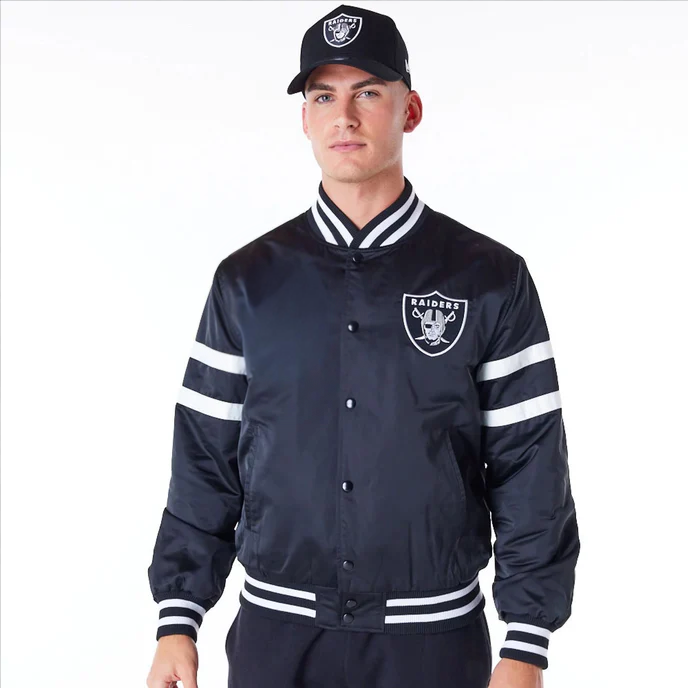 Las Vegas Raiders NFL satin jacket for men and women in USA