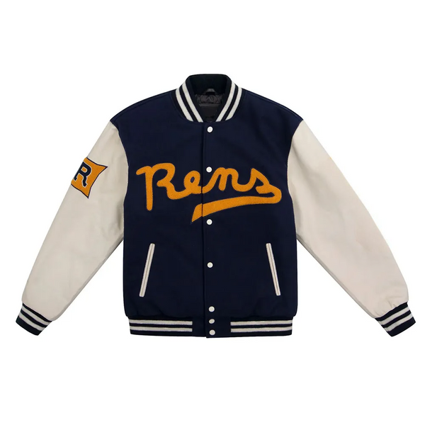NY Rens 100th anniversary varsity jacket for men and women in USA