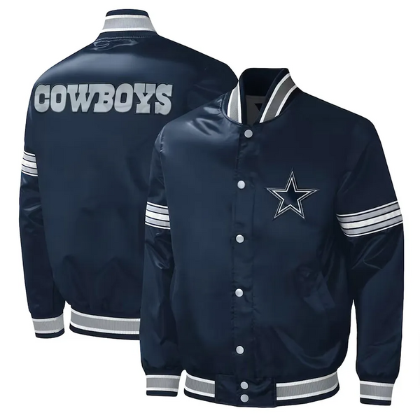 Buy NFL Dallas Cowboys Satin Jacket For Men and Women