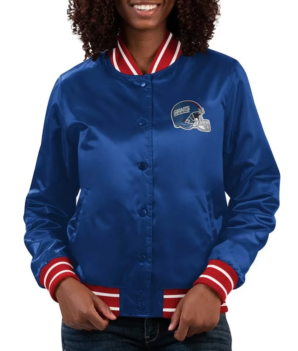 Buy NFL NY Satin Jacket for Men and Women