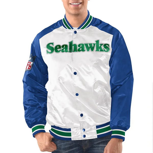 NFL Renegade Seattle Seahawks satin jacket for men and women in USA