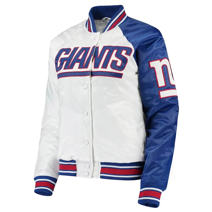 Premium New York Giants satin jacket for supporters in USA