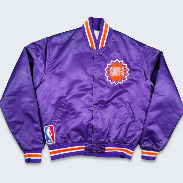 Buy NBA Phoenix Suns Satin Jacket Men and Women