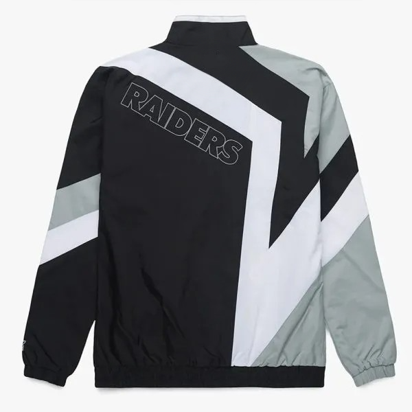 Raiders lightweight nylon jacket

