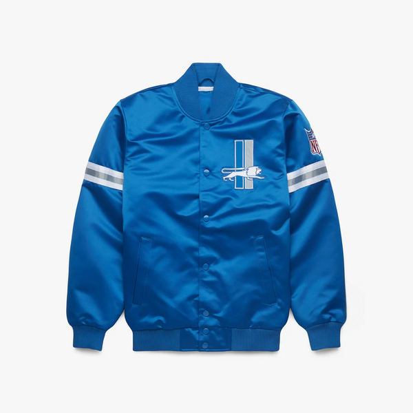 Detroit Lions heavyweight satin jacket
