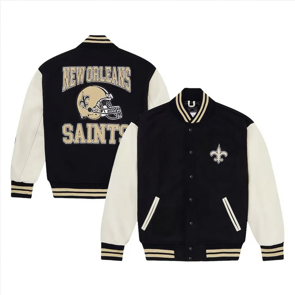 Buy NFL New Orleans Saints Wool Jacket for Men and Women