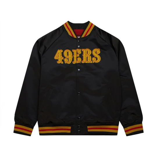San Francisco 49ers lightweight satin jacket


