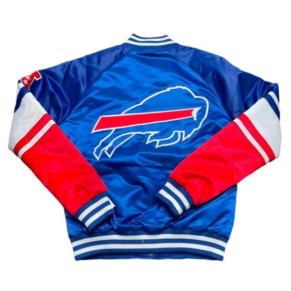 Buffalo Bills royal blue varsity jacket for men and women in USA