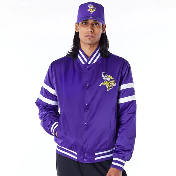 Minnesota Vikings NFL purple jacket for men and women in USA