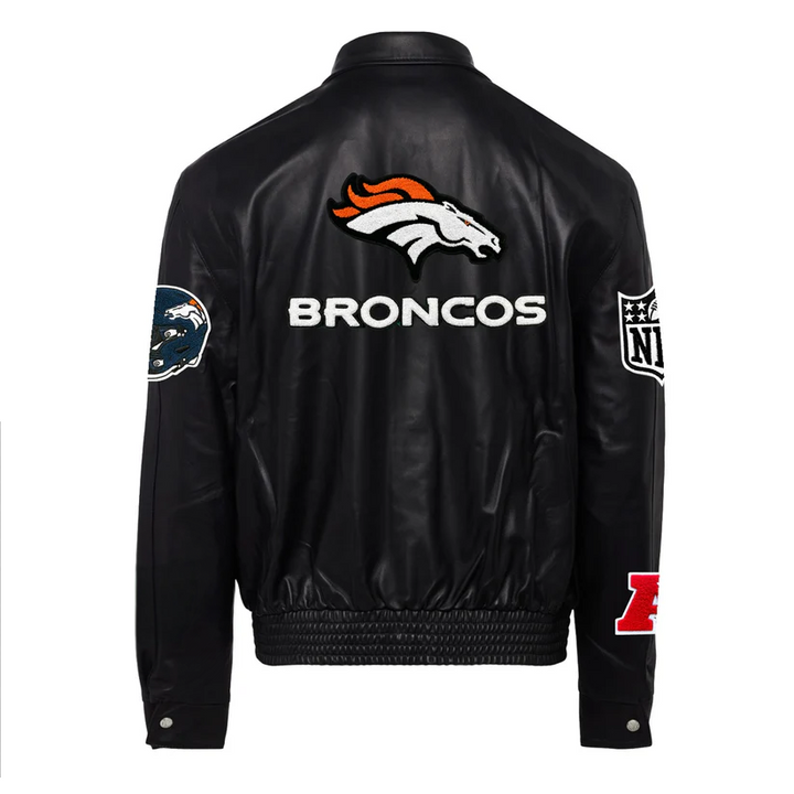 DENVER BRONCOS LEATHER JACKET IN USA