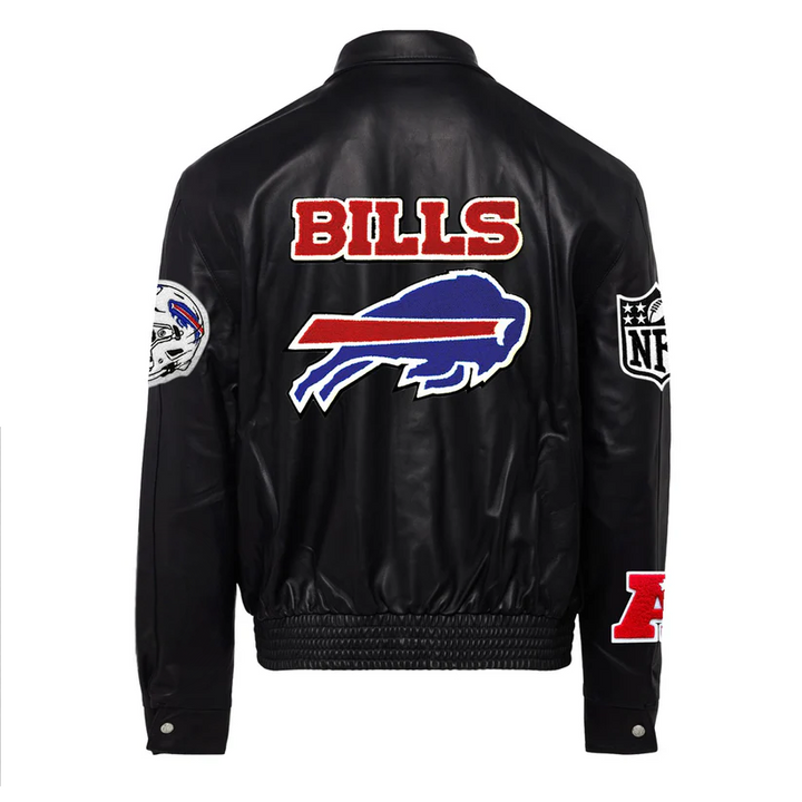 BUFFALO BILLS LEATHER JACKET IN USA