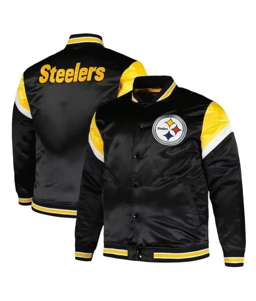 Midweight satin jacket Pittsburgh Steelers

