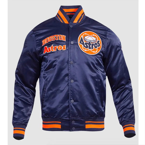 Buy MLB Houston Astros Satin Jacket Men and Women