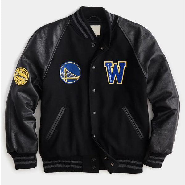 Buy NBA Golden State Warriors Wool Jacket Men and Women