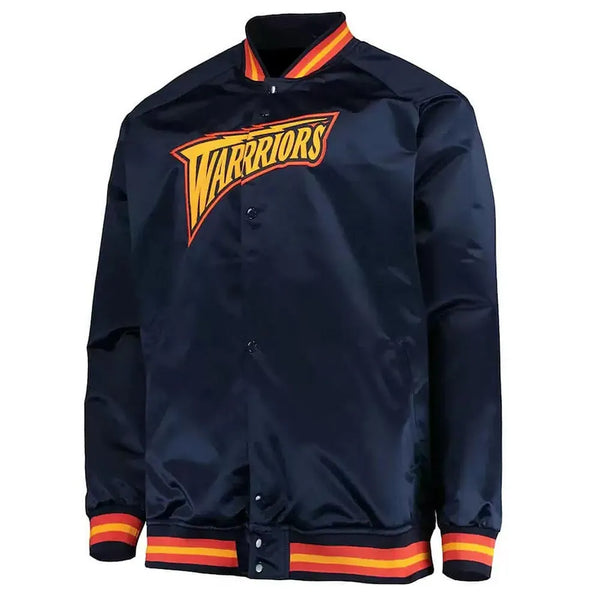 Buy NBA Golden State Warriors Satin Jacket Men and Women