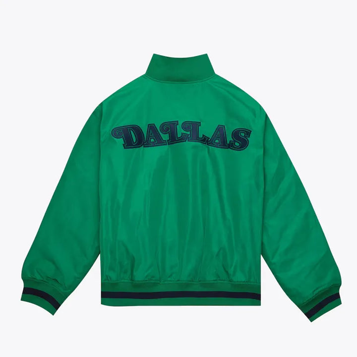 Mavericks Full-Zip Satin Jacket for Men and Women

