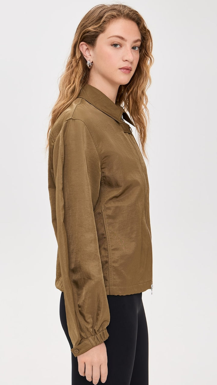 Trendy creased MA1 bomber jacket for men and women in USA