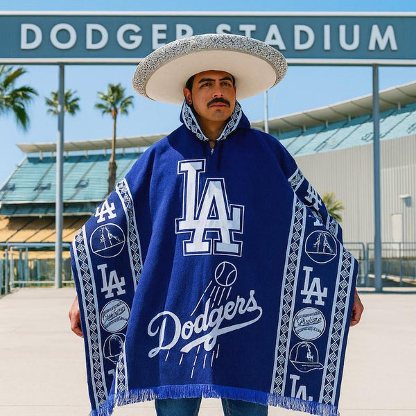 Shop Handcrafted Dodgers Poncho