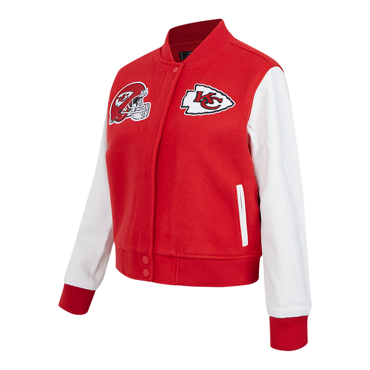 Official Kansas City Chiefs wool varsity jacket in USA