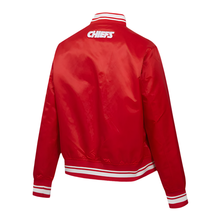 Official NFL Kansas City Chiefs script tail red bomber jacket in USA