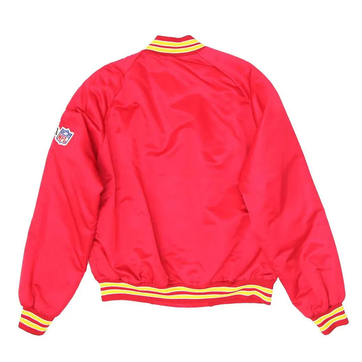 NFL Chiefs throwback red bomber jacket for men and women in USA
