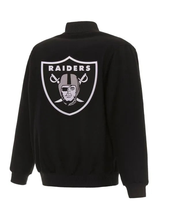 Wool varsity Raiders jacket for men and women

