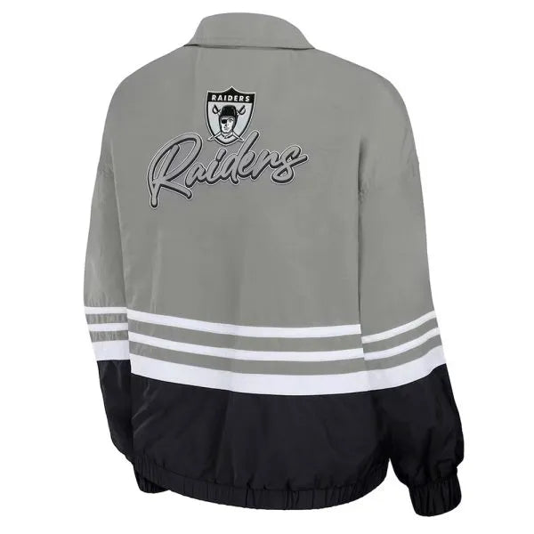 Retro Raiders polyester windbreaker

