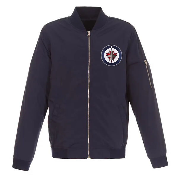 Buy NHL Winnipeg Jets Nylon Jacket Men and Women