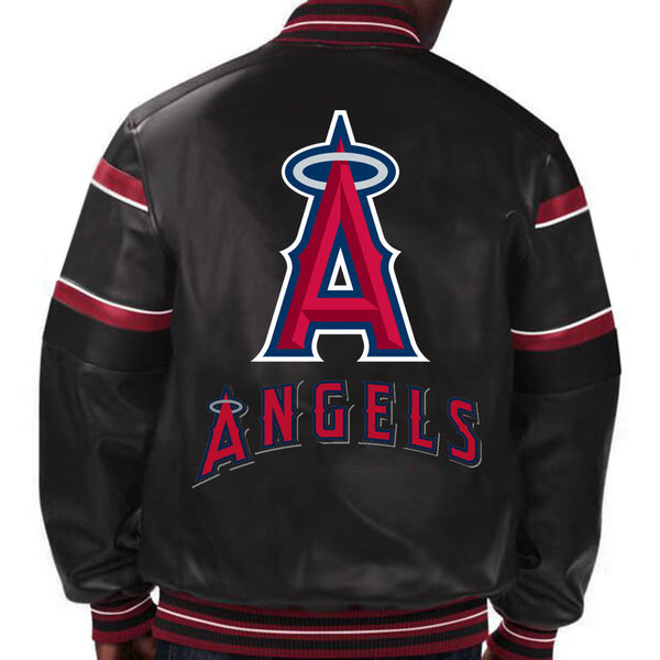Buy MLB Los Angeles Angels Leather Jacket For Men and Women