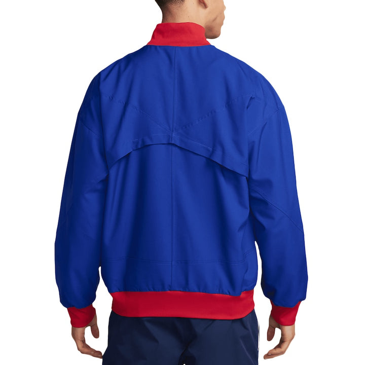 Royal blue USMNT Strike Anthem jacket by Nike for men in USA