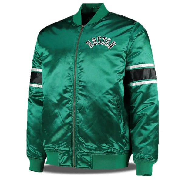 Buy NBA Boston Celtics Satin Jacket Men and Women