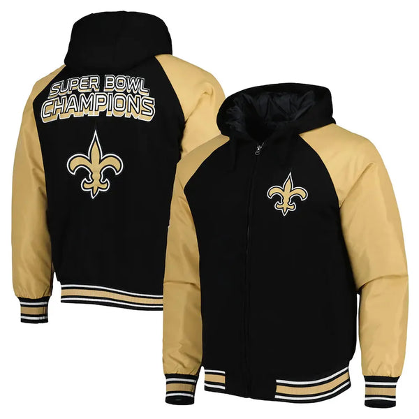 Buy NFL New Orleans Saints Wool Jacket for Men and Women