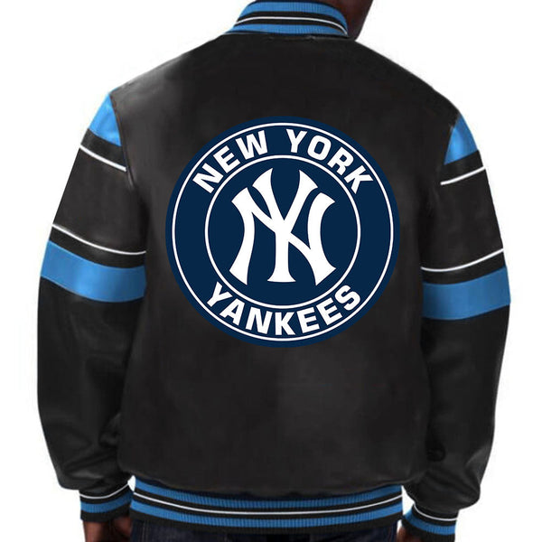 Buy MLB NEW York Yankees Leather Jacket for Men and Women