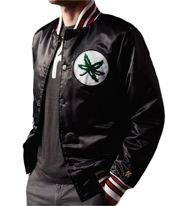 Buy Ohio State Buckeyes Satin Jacket