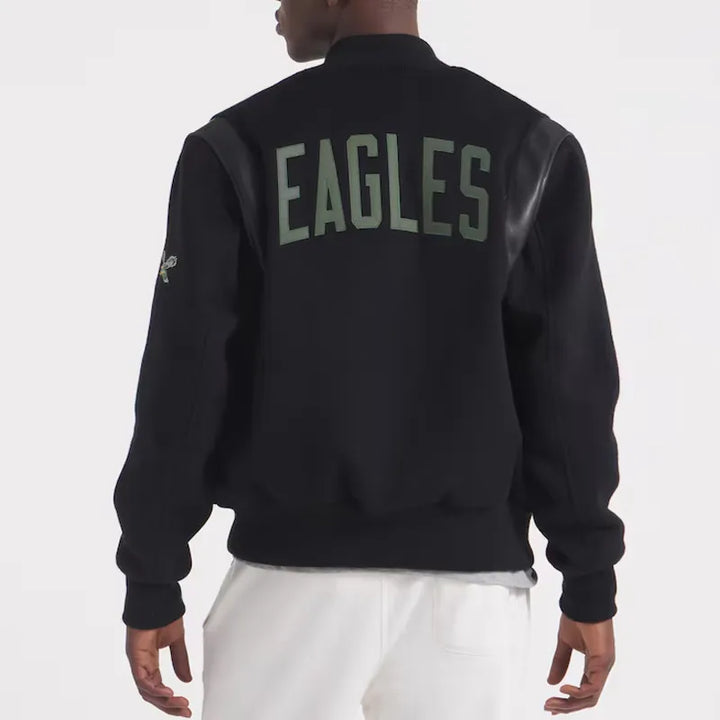 Unisex Philadelphia Eagles wool varsity jacket

