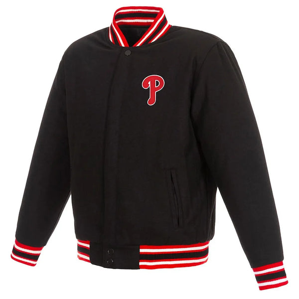 Buy MLB Philadelphia Phillies Wool Jacket Men and Women