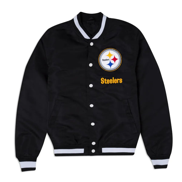 Pittsburgh Steelers nylon jacket for men and women with team logo in USA