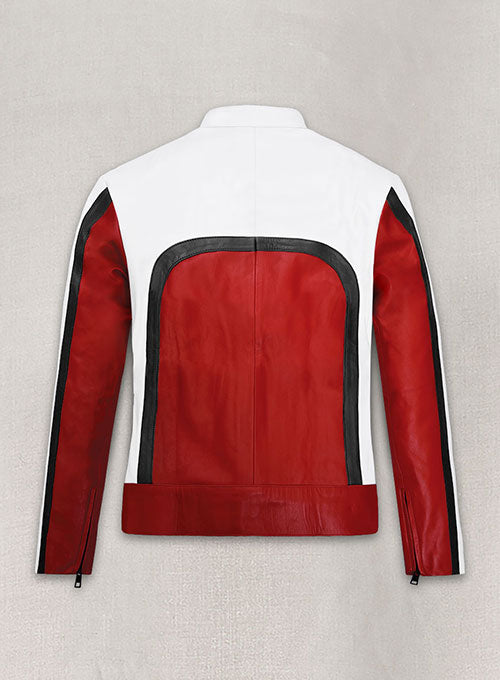 Rami Malek Bohemian Rhapsody red Leather Jacket