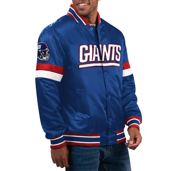 NFL New York Giants satin jacket for men and women in USA