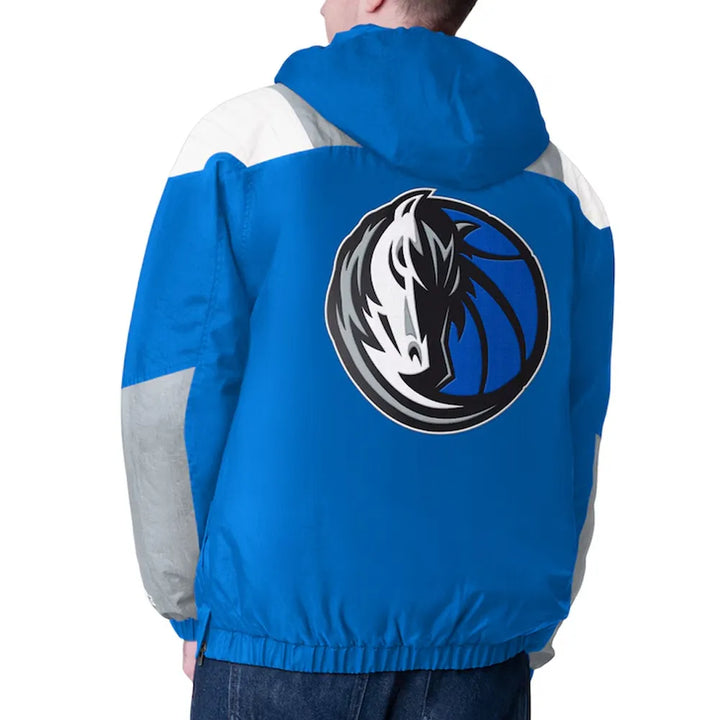 Front View of Mavericks Charger Hoodie Jacket

