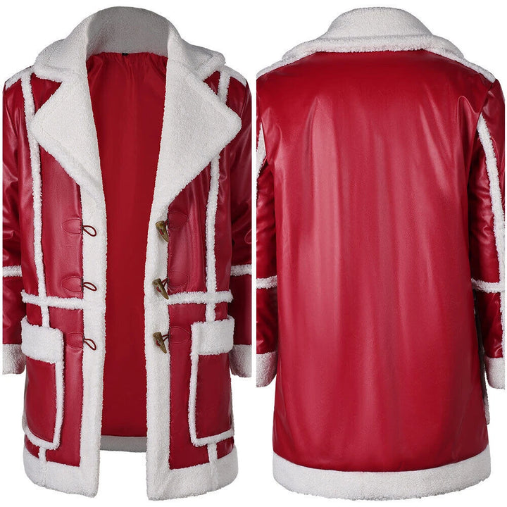 J.K. Simmons Red One Leather Coat