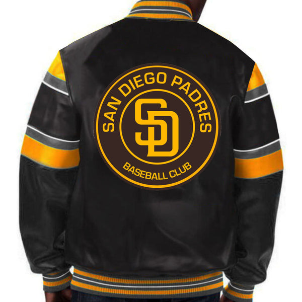 Buy MLB San Diego Padres Leather Jacket For Men and Women