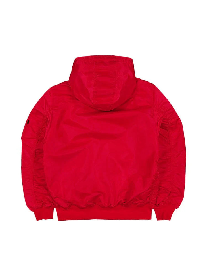 Black 49ers lightweight nylon bomber

