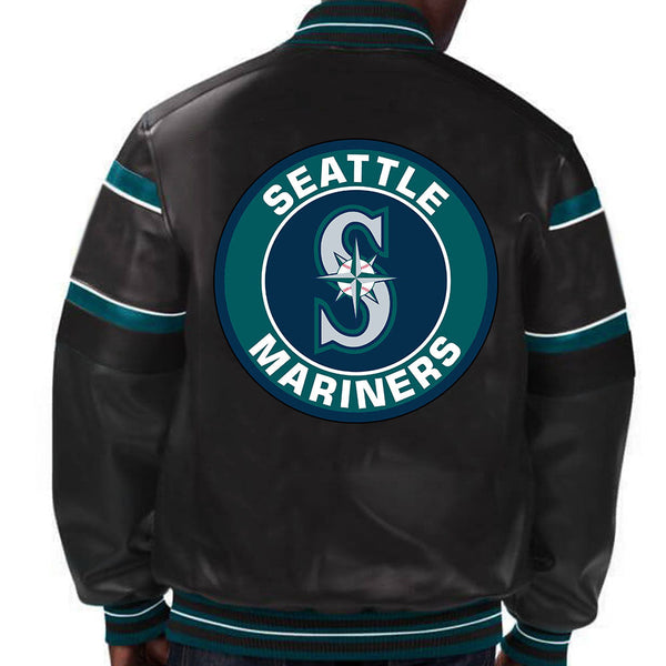 Buy MLB Seattle Mariners Leather Jacket For Men and Women