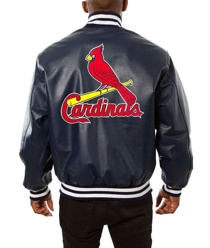 Genuine Leather Cardinals Jacket for Men and Women

